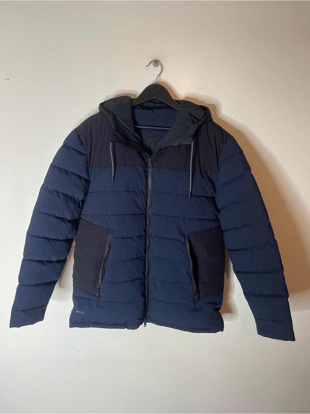 Bylt Basics Pufffer Jacket Medium Mens Full Zip